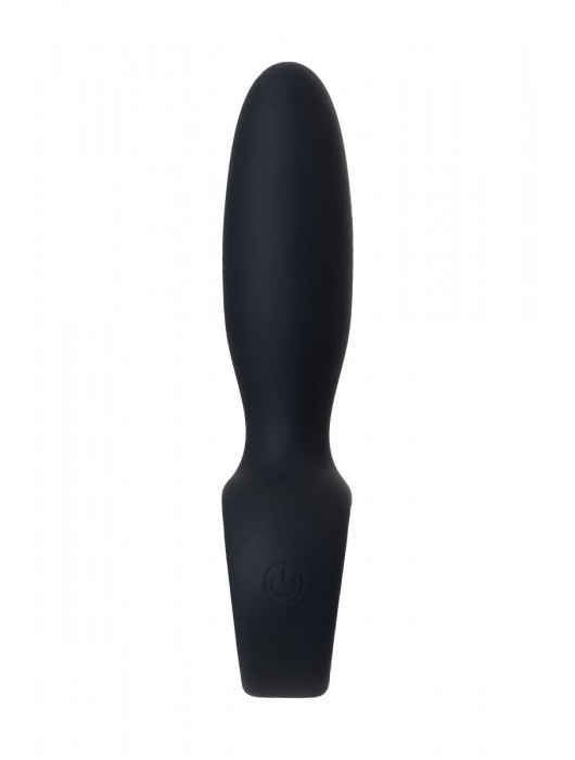 Черный анальный стимулятор Sagitta - 15 см. - POPO Pleasure