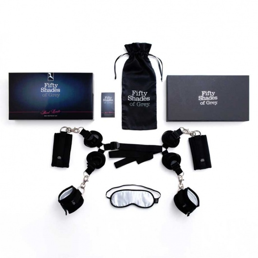 Комплект бондажа Under The Bed Restraints Kit - Fifty Shades of Grey - купить с доставкой в Комсомольске-на-Амуре