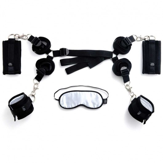 Комплект бондажа Under The Bed Restraints Kit - Fifty Shades of Grey - купить с доставкой в Комсомольске-на-Амуре