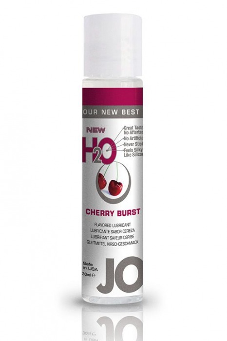 Ароматизированный лубрикант JO Flavored Cherry - 30 мл. - System JO - купить с доставкой в Комсомольске-на-Амуре