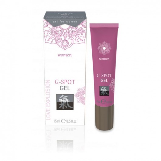 Возбуждающий интимный гель G-SPOT GEL - 15 мл. - Shiatsu - купить с доставкой в Комсомольске-на-Амуре