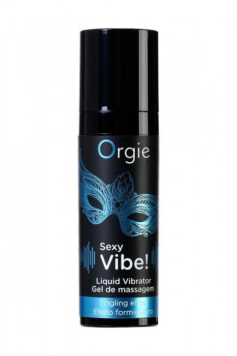 Гель для массажа ORGIE Sexy Vibe Liquid Vibrator с эффектом вибрации - 15 мл. - ORGIE - купить с доставкой в Комсомольске-на-Амуре