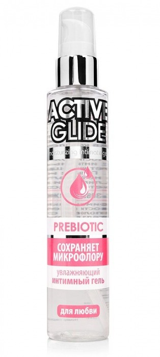 Увлажняющий интимный гель Active Glide Prebiotic - 100 гр. - Биоритм - купить с доставкой в Комсомольске-на-Амуре