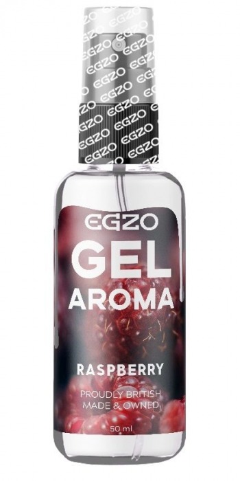 Интимный лубрикант EGZO AROMA с ароматом малины - 50 мл. - EGZO - купить с доставкой в Комсомольске-на-Амуре