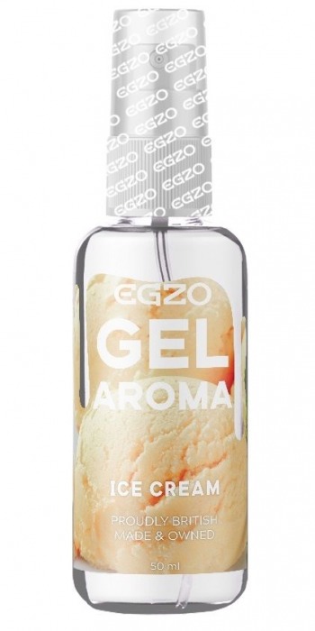 Интимный лубрикант EGZO AROMA с ароматом мороженого - 50 мл. - EGZO - купить с доставкой в Комсомольске-на-Амуре