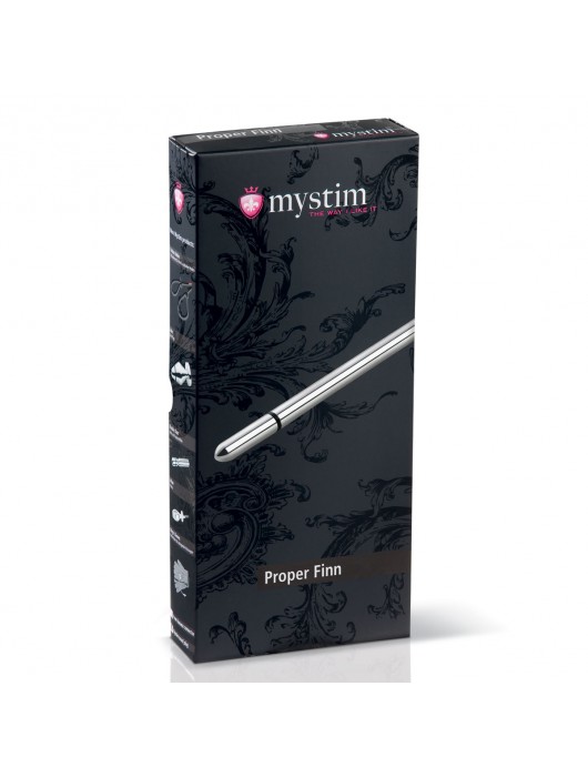 Электростимулятор уретры Proper Finn - 20 см. - MyStim - купить с доставкой в Комсомольске-на-Амуре