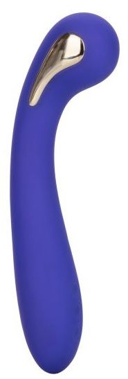 Фиолетовый вибромассажер с электростимуляцией Intimate Estim Petite G Wand - 19 см. - California Exotic Novelties - купить с доставкой в Комсомольске-на-Амуре