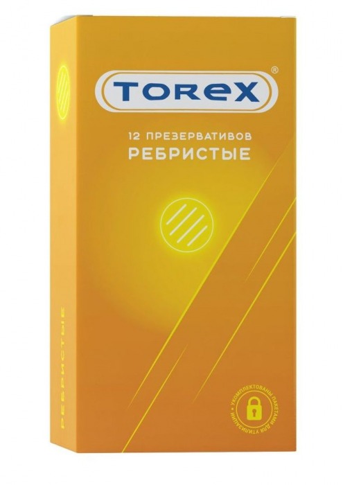 Текстурированные презервативы Torex  Ребристые  - 12 шт. - Torex - купить с доставкой в Комсомольске-на-Амуре