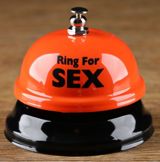 Настольный звонок RING FOR SEX - Сима-Ленд - купить с доставкой в Комсомольске-на-Амуре