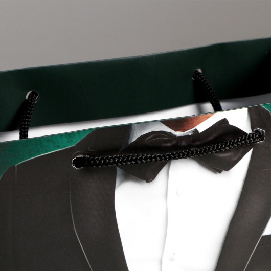 Малый бумажный пакет «Лучшему!» - 18 х 23 см. - Сима-Ленд - купить с доставкой в Комсомольске-на-Амуре