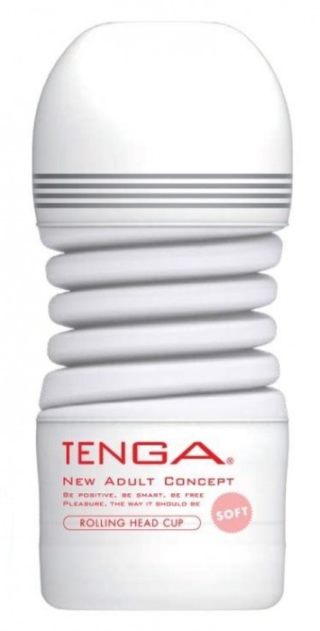 Мастурбатор TENGA Rolling Head Cup Soft - Tenga - в Комсомольске-на-Амуре купить с доставкой