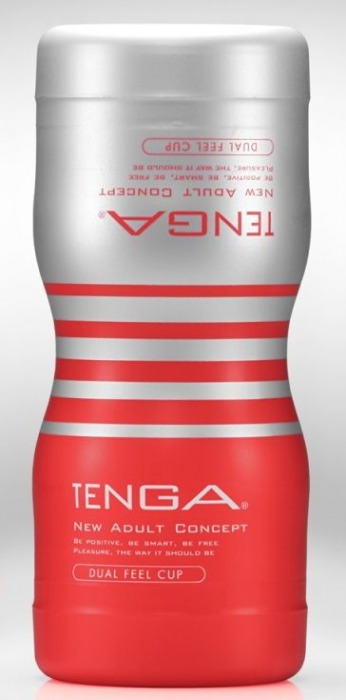 Мастурбатор TENGA Dual Sensation Cup - Tenga - в Комсомольске-на-Амуре купить с доставкой