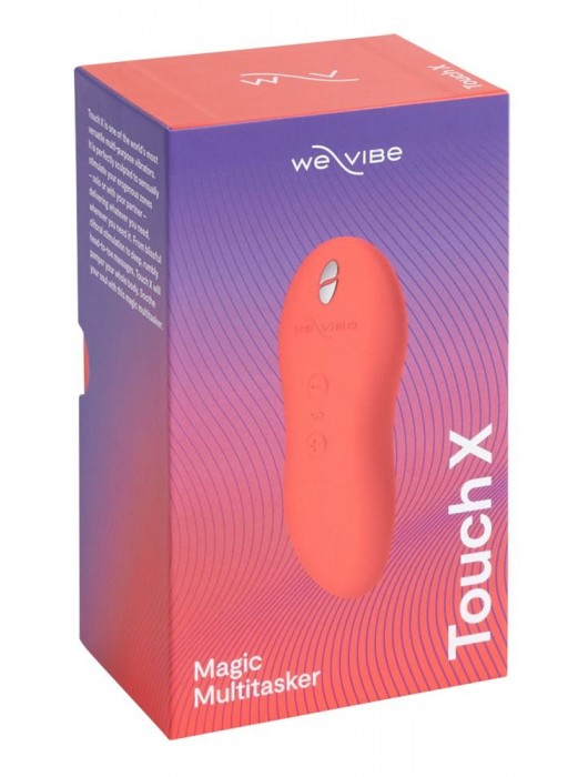 Коралловый вибростимулятор We-Vibe Touch X - We-vibe