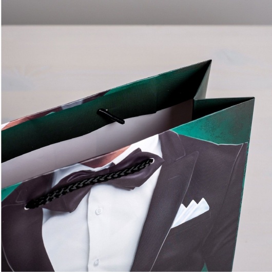 Бумажный пакет «Лучшему!» - 23 х 27 см. - Сима-Ленд - купить с доставкой в Комсомольске-на-Амуре