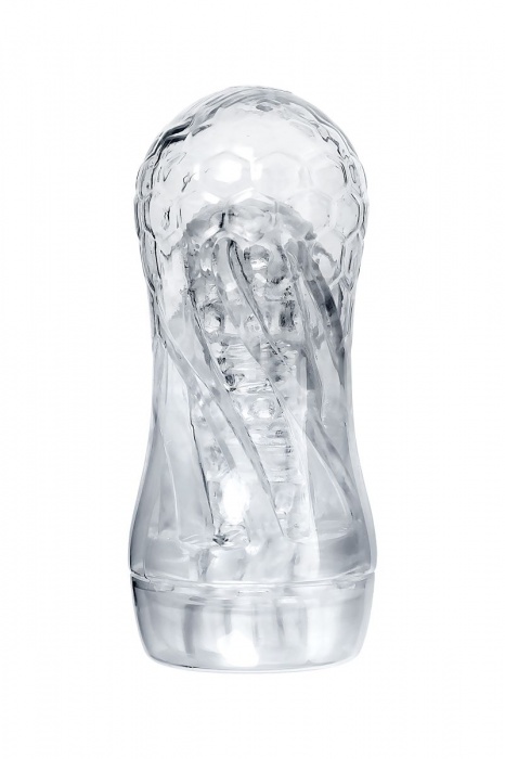 Прозрачный мастурбатор Jelf - A-toys - в Комсомольске-на-Амуре купить с доставкой