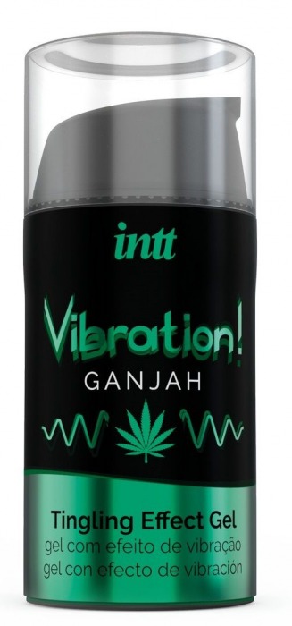 Жидкий интимный гель с эффектом вибрации Vibration! Ganjah - 15 мл. - INTT - купить с доставкой в Комсомольске-на-Амуре