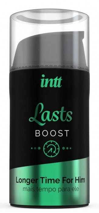 Мужской интимный гель для продления эрекции Lasts Boost - 15 мл. - INTT - купить с доставкой в Комсомольске-на-Амуре