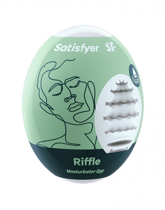 Мастурбатор-яйцо Satisfyer Riffle Mini Masturbator - Satisfyer - в Комсомольске-на-Амуре купить с доставкой