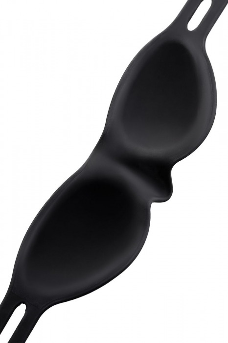 Черная плотная силиконовая маска - ToyFa - купить с доставкой в Комсомольске-на-Амуре