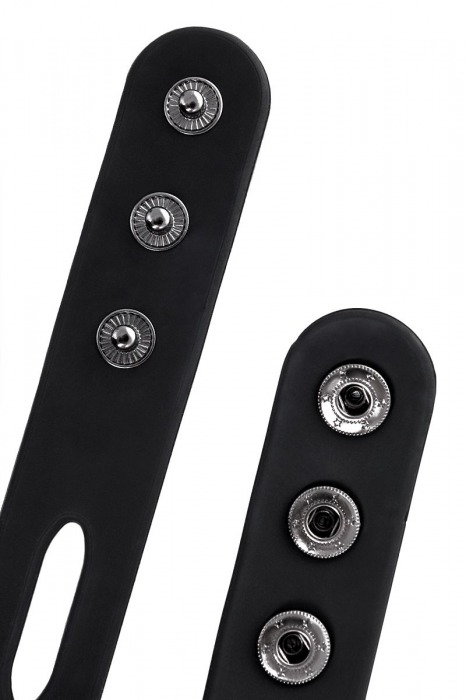 Черная плотная силиконовая маска - ToyFa - купить с доставкой в Комсомольске-на-Амуре