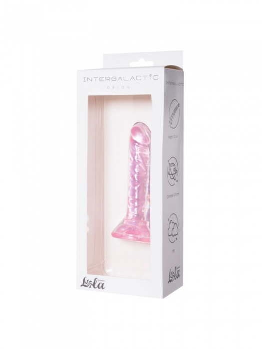 Розовый фаллоимитатор Orion - 14 см. - Lola Games
