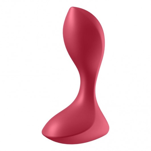 Красный вибромассажёр простаты Satisfyer Backdoor Lover - 14 см. - Satisfyer - в Комсомольске-на-Амуре купить с доставкой