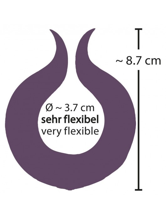 Вибратор для пар Two Motors Couple’s Ring в форме кольца - Orion - в Комсомольске-на-Амуре купить с доставкой