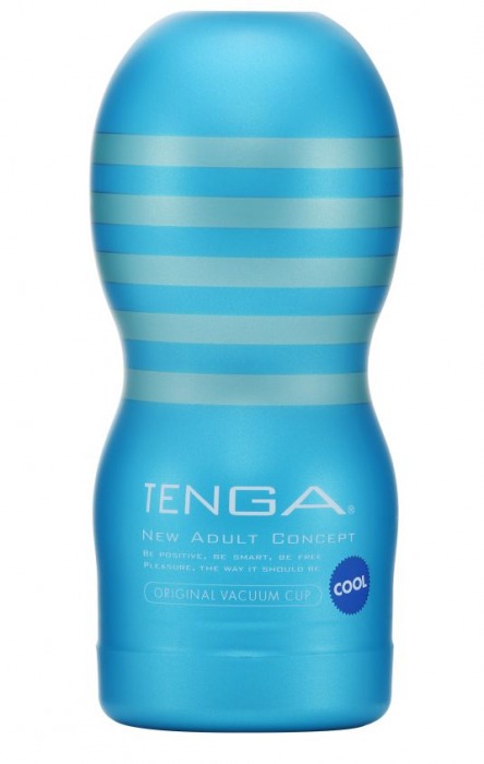 Мастурбатор с охлаждающей смазкой TENGA Original Vacuum Cup Cool - Tenga - в Комсомольске-на-Амуре купить с доставкой