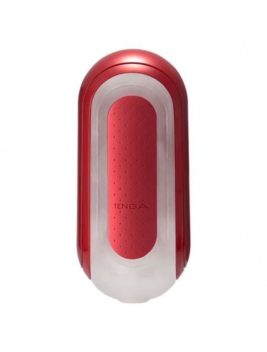 Красный мастурбатор Flip Zero Red   Warmer с подогревом - Tenga - в Комсомольске-на-Амуре купить с доставкой