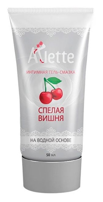 Интимная гель-смазка на водной основе Arlette  Спелая вишня  - 50 мл. - Arlette - купить с доставкой в Комсомольске-на-Амуре