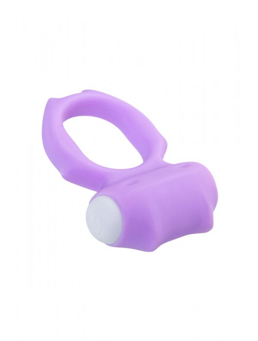 Фиолетовое виброкольцо на пенис Zort - A-toys - в Комсомольске-на-Амуре купить с доставкой