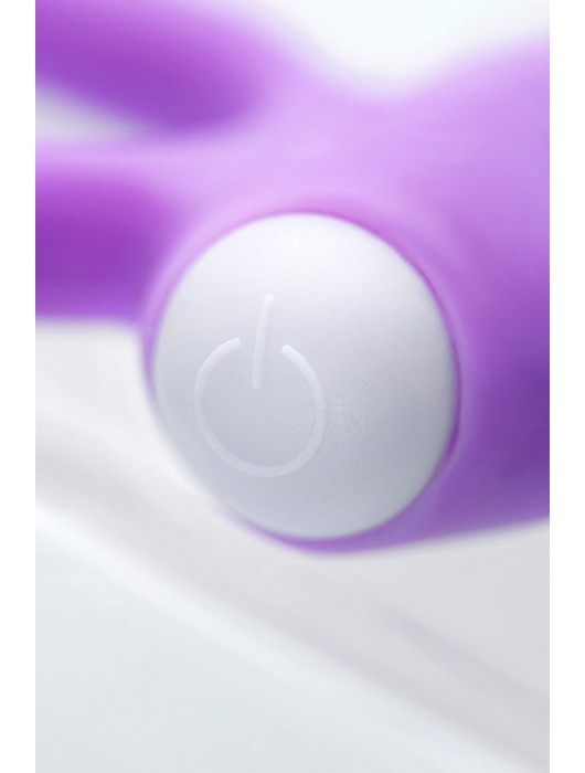 Фиолетовое виброкольцо на пенис Zort - A-toys - в Комсомольске-на-Амуре купить с доставкой