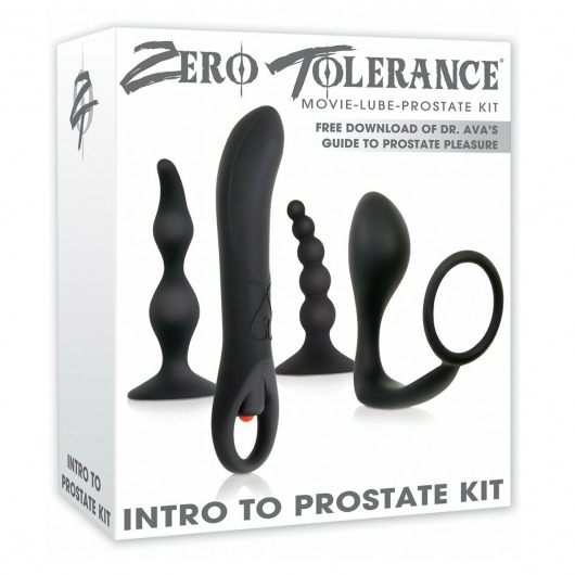 Набор стимуляторов простаты Intro To Prostate Kit - Zero Tolerance - в Комсомольске-на-Амуре купить с доставкой