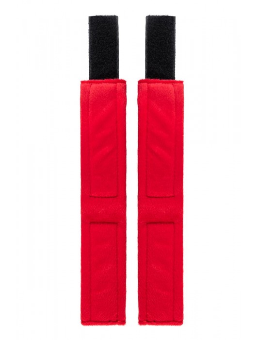 Красно-черные велюровые оковы Anonymo - ToyFa - купить с доставкой в Комсомольске-на-Амуре