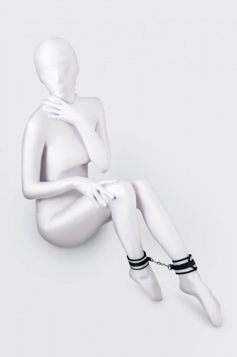 Серебристо-черные оковы Anonymo - ToyFa - купить с доставкой в Комсомольске-на-Амуре