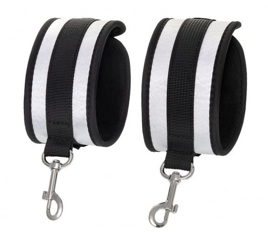 Серебристо-черные оковы Anonymo - ToyFa - купить с доставкой в Комсомольске-на-Амуре