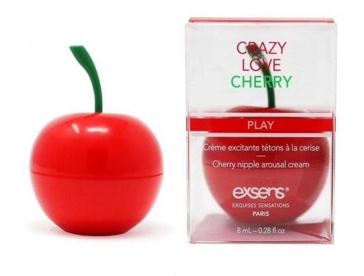Крем для стимуляции сосков Crazy Love Cherry - 8 мл. - Exsens - купить с доставкой в Комсомольске-на-Амуре
