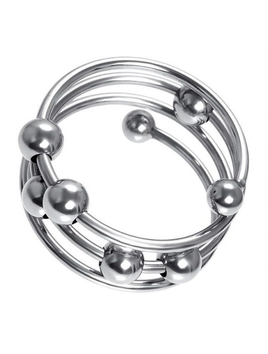 Большое металлическое кольцо под головку пениса - ToyFa - купить с доставкой в Комсомольске-на-Амуре