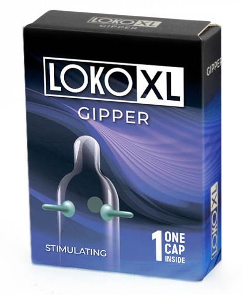 Стимулирующая насадка на пенис LOKO XL GIPPER - Sitabella - в Комсомольске-на-Амуре купить с доставкой