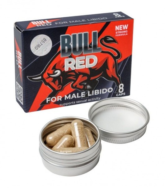 Пищевой концентрат для мужчин BULL RED - 8 капсул - Sitabella - купить с доставкой в Комсомольске-на-Амуре