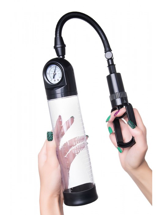 Прозрачная механическая помпа Helmer с манометром - Sexus - в Комсомольске-на-Амуре купить с доставкой