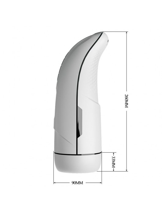 Вибромастурбатор Marissa с функцией нагрева и подвижным язычком - Baile - в Комсомольске-на-Амуре купить с доставкой