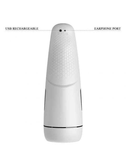 Вибромастурбатор Marissa с функцией нагрева и подвижным язычком - Baile - в Комсомольске-на-Амуре купить с доставкой