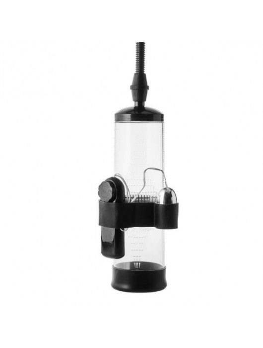 Прозрачная вакуумная помпа с вибрацией Vibrating Penis Pump - Dream Toys - в Комсомольске-на-Амуре купить с доставкой