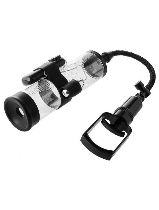 Прозрачная вакуумная помпа с вибрацией Vibrating Penis Pump - Dream Toys - в Комсомольске-на-Амуре купить с доставкой