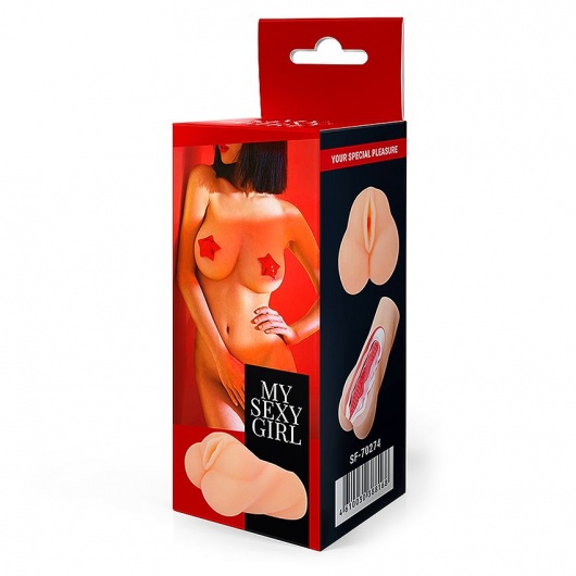 Мягкий реалистичный мастурбатор-вагина - Bior toys - в Комсомольске-на-Амуре купить с доставкой