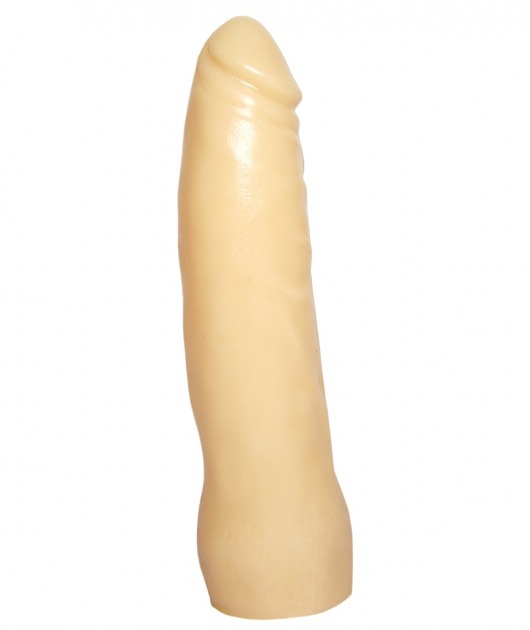 Телесный реалистик без мошонки - 17 см. - Джага-Джага