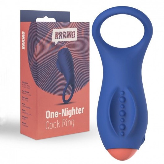 Синее эрекционное кольцо RRRING One Nighter Cock Ring - FeelzToys - в Комсомольске-на-Амуре купить с доставкой
