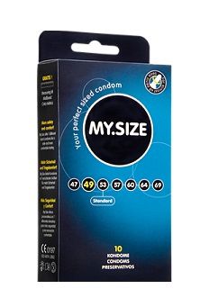 Презервативы MY.SIZE размер 49 - 10 шт. - My.Size - купить с доставкой в Комсомольске-на-Амуре