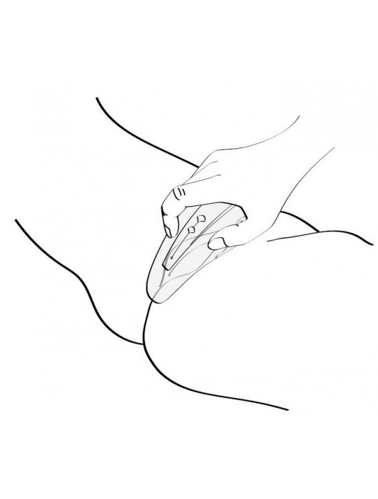 Малиновый клиторальный вибростимулятор OBI - Shunga